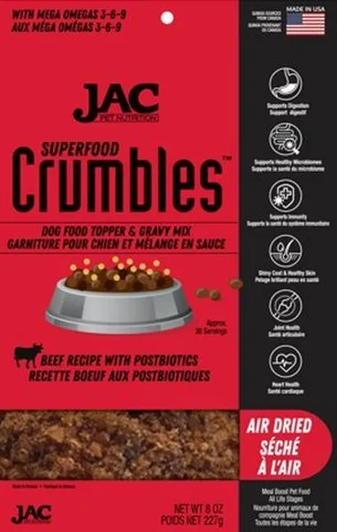 1ea 14 oz. Jac Beef Crumbles Topper - Health/First Aid